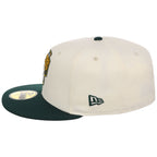 Seattle Supersonics NBA Chrome OTC New Era 59FIFTY (Chrome/Dark Green)