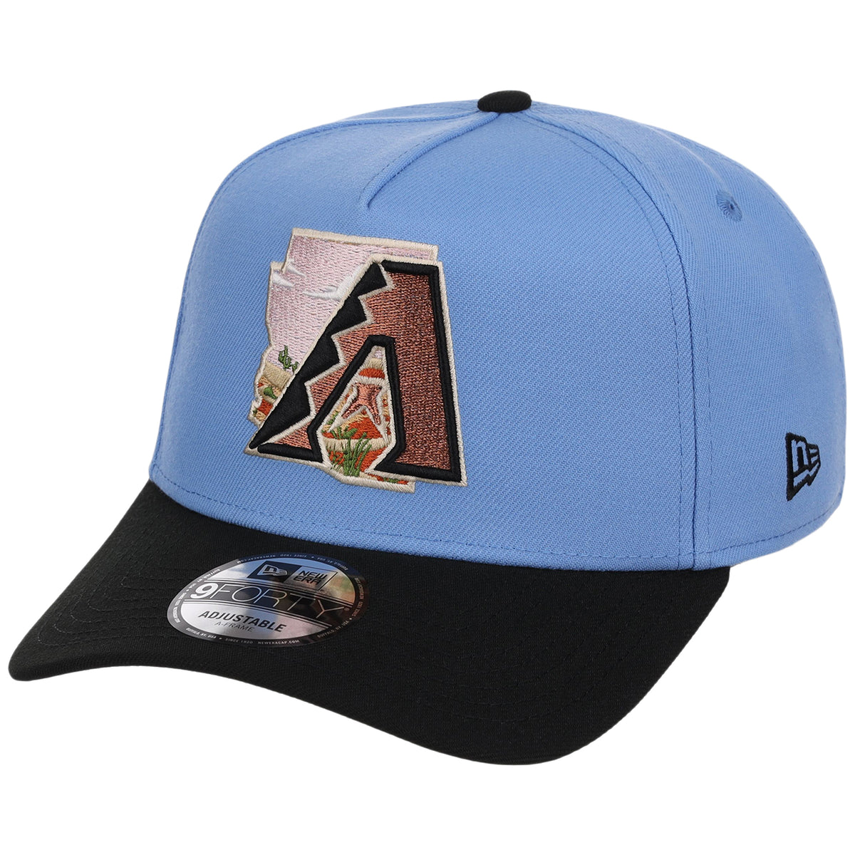 Arizona Diamondbacks Phoenix Crown the City New Era 9FORTY A-Frame (Blue/Black)