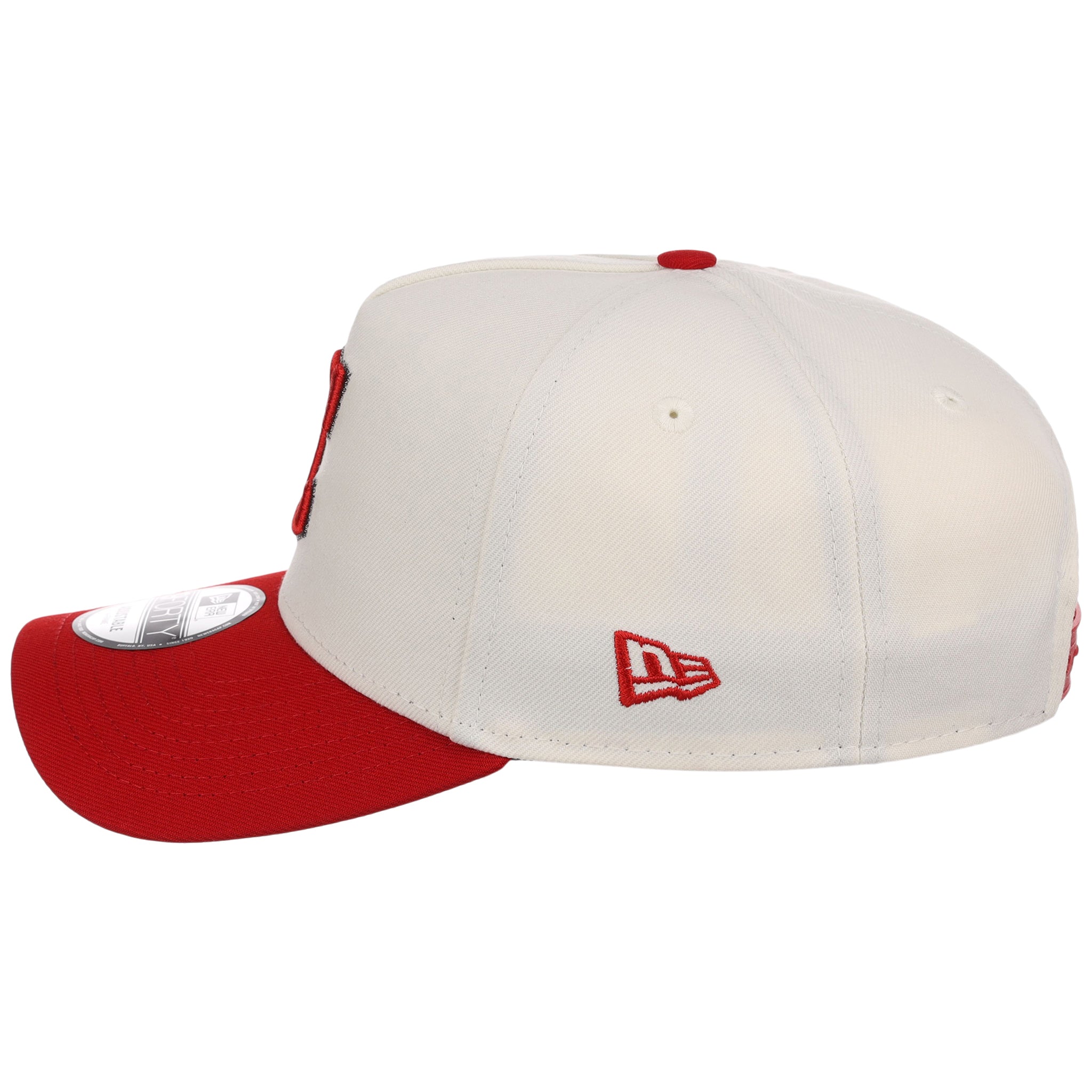 Cleveland Guardians MLB Chrome x Red FASHION CORE New Era 9FORTY A-Frame