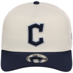 Cleveland Guardians MLB Chrome x Navy FASHION CORE New Era 9FORTY A-Frame