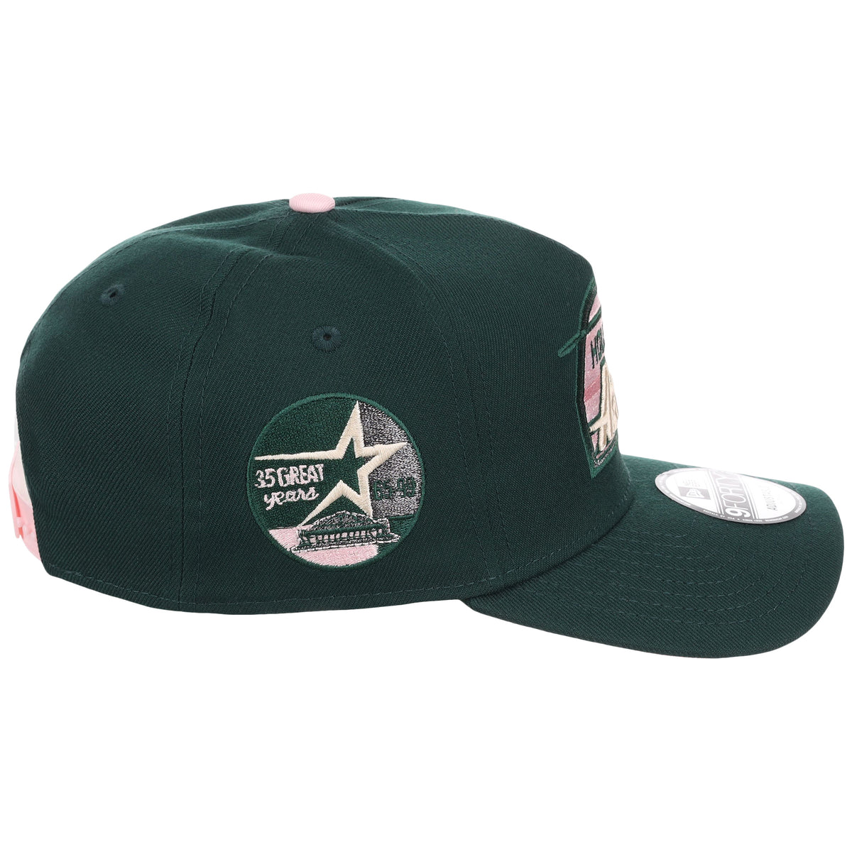 Houston Astros MLB Emerald Bloom New Era 9FORTY A-Frame