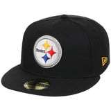 Pittsburgh Steelers NFL Black Dome New Era 59FIFTY