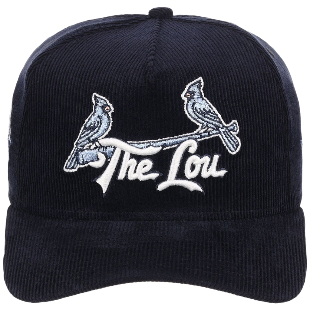 St. Louis Cardinals MLB Peach Ice Navy Cord New Era 9FORTY A-Frame – 5