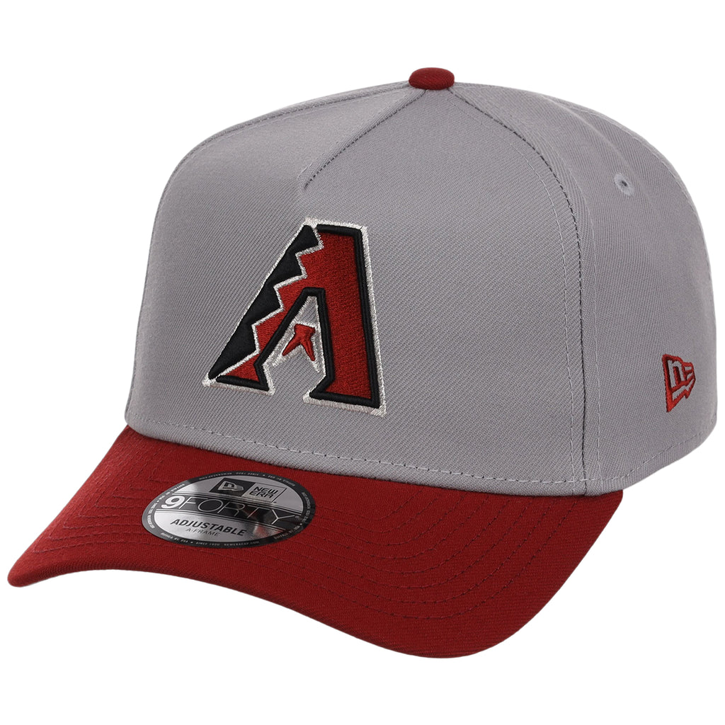 Arizona Diamondbacks MLB Gray OTC FASHION CORE New Era 9FORTY A-Frame