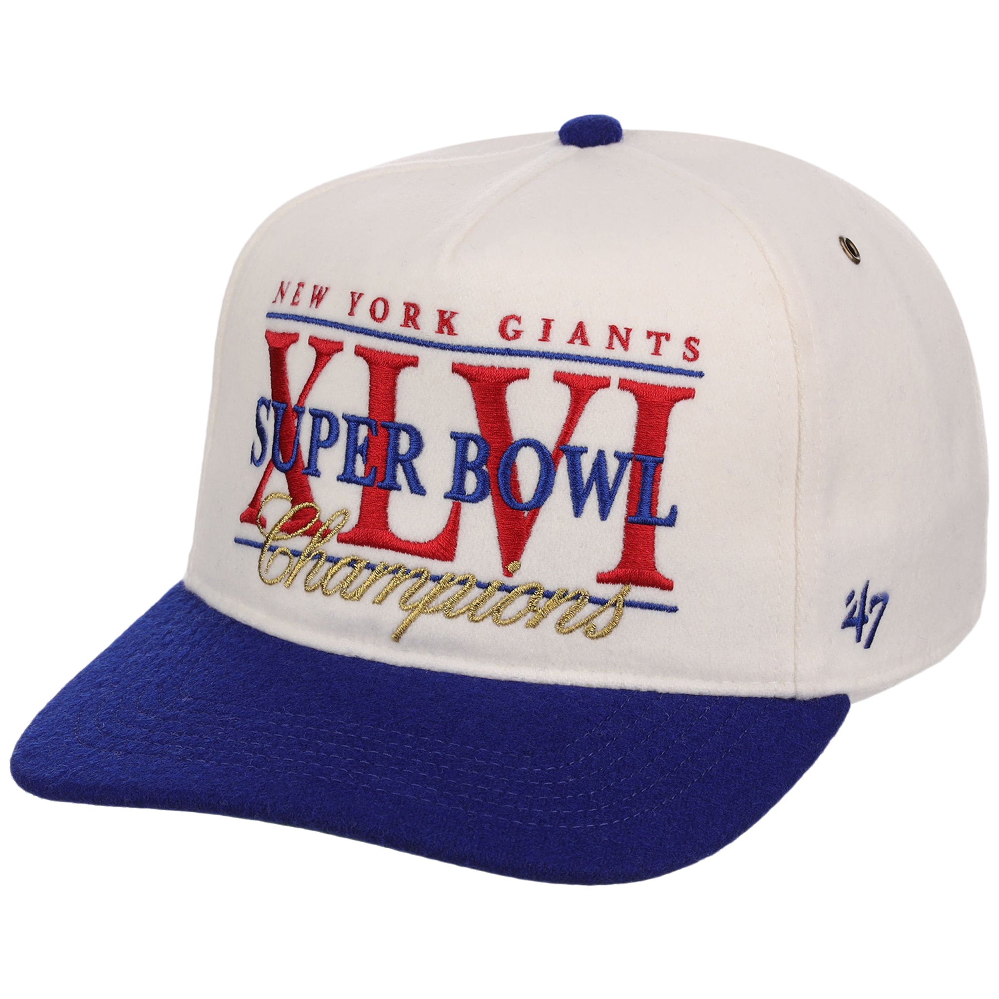 New York Giants SB XLVI Champs '47 Hitch