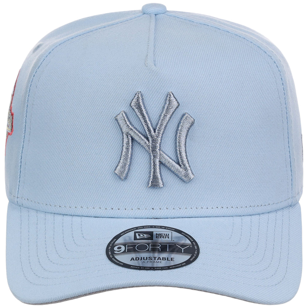New York Yankees MLB Glacial Blue New Era 9FORTY A-Frame