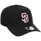 San Diego Padres MLB Black x Pink FASHION CORE New Era 9FORTY A-Frame