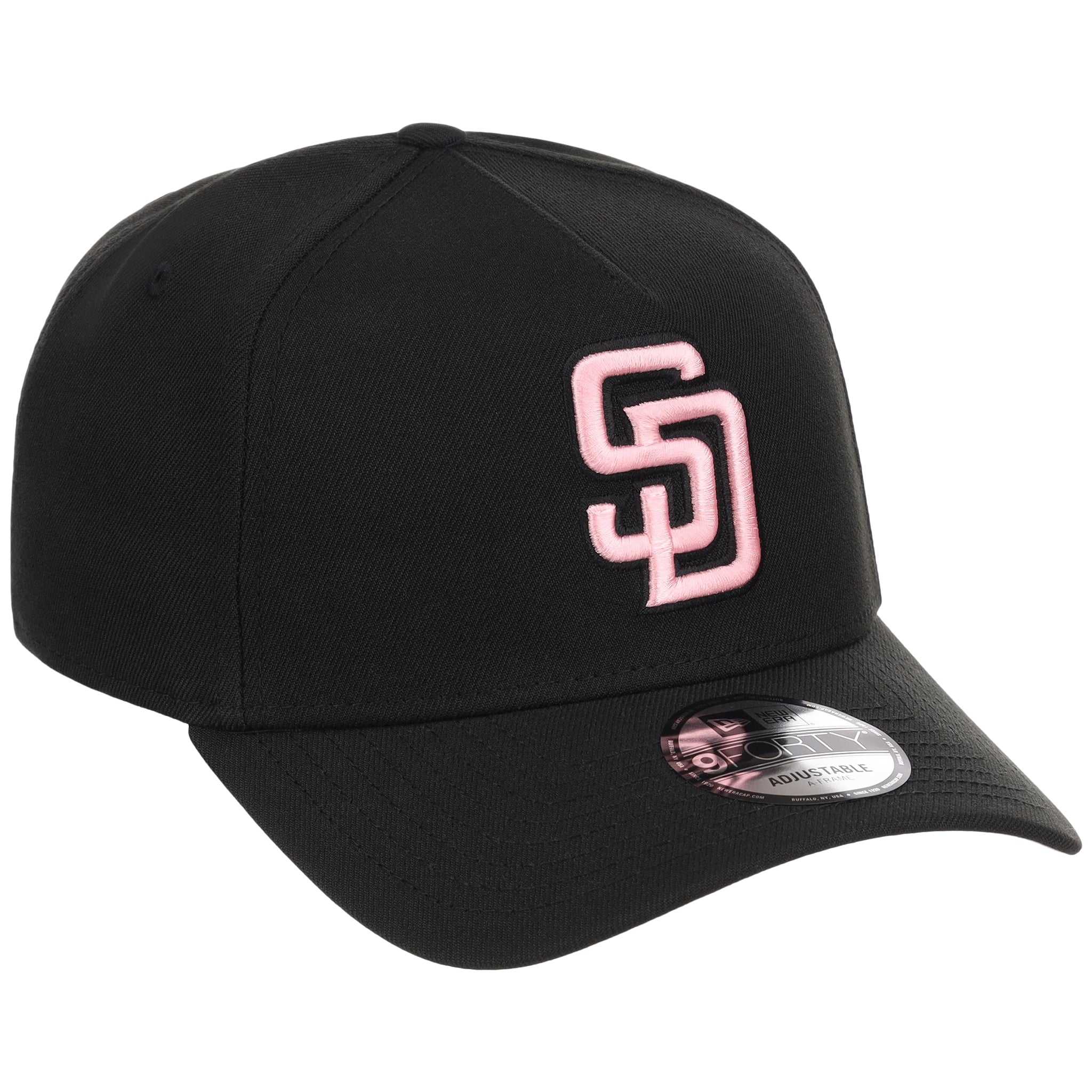 San Diego Padres MLB Black x Pink FASHION CORE New Era 9FORTY A-Frame