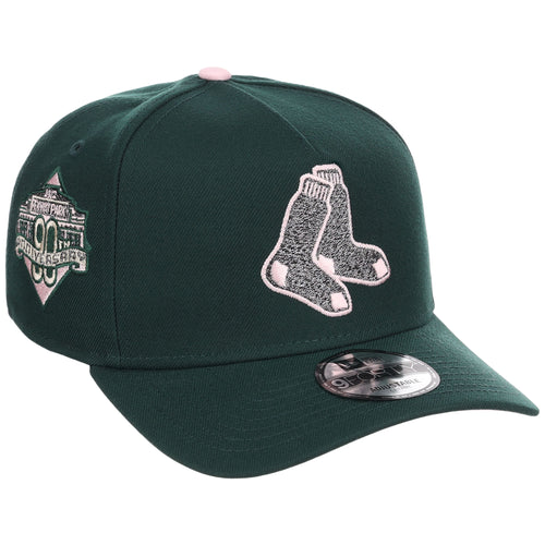 Boston Red Sox MLB Emerald Bloom New Era 9FORTY A-Frame