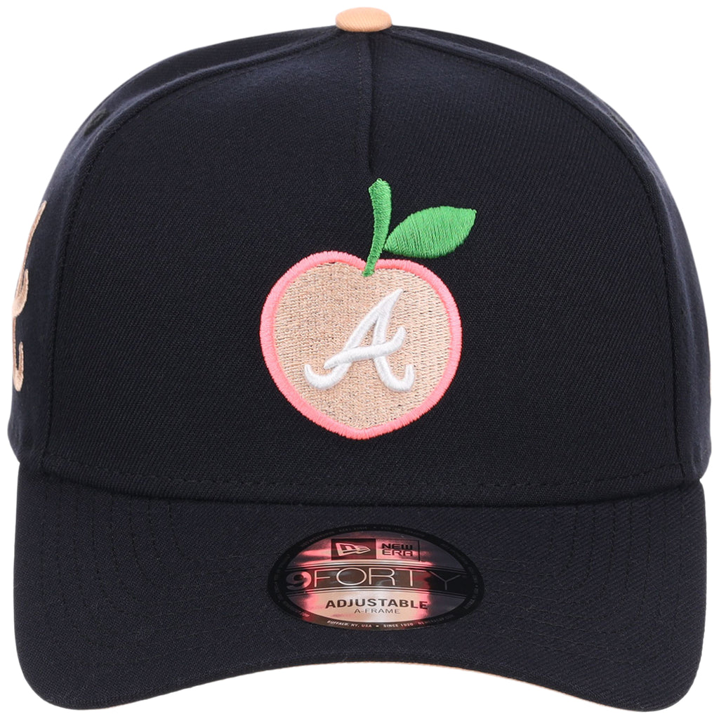 Atlanta Braves Peach Atlanta Crown the City New Era 9FORTY