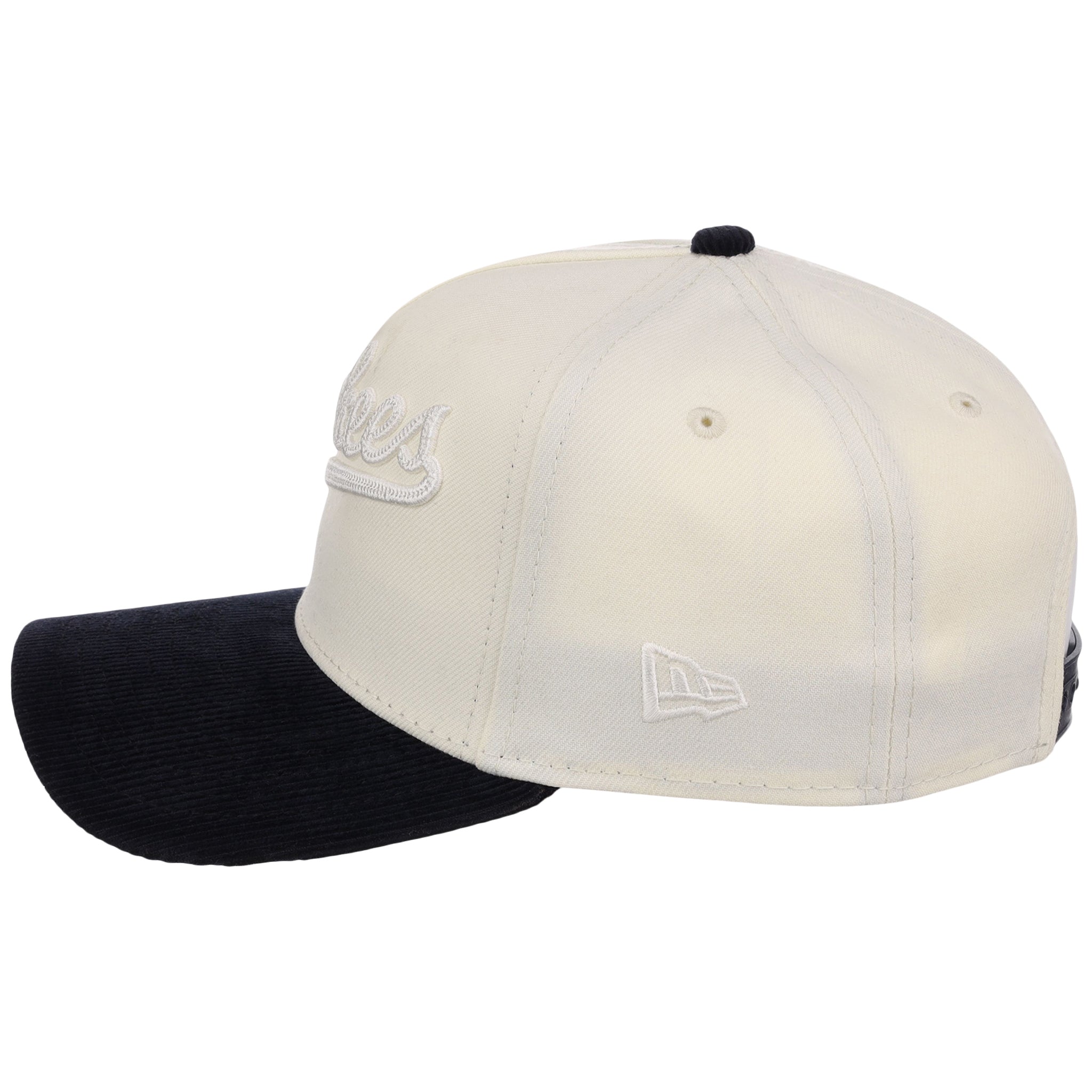 New York Yankees Script Women's New Era 9FORTY A-Frame