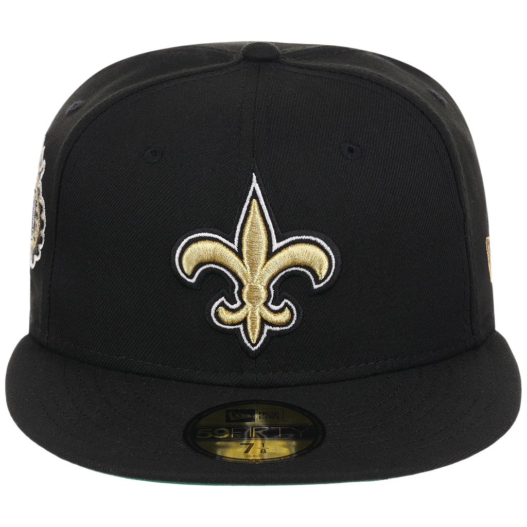 New Orleans Saints NFL Black Dome New Era 59FIFTY