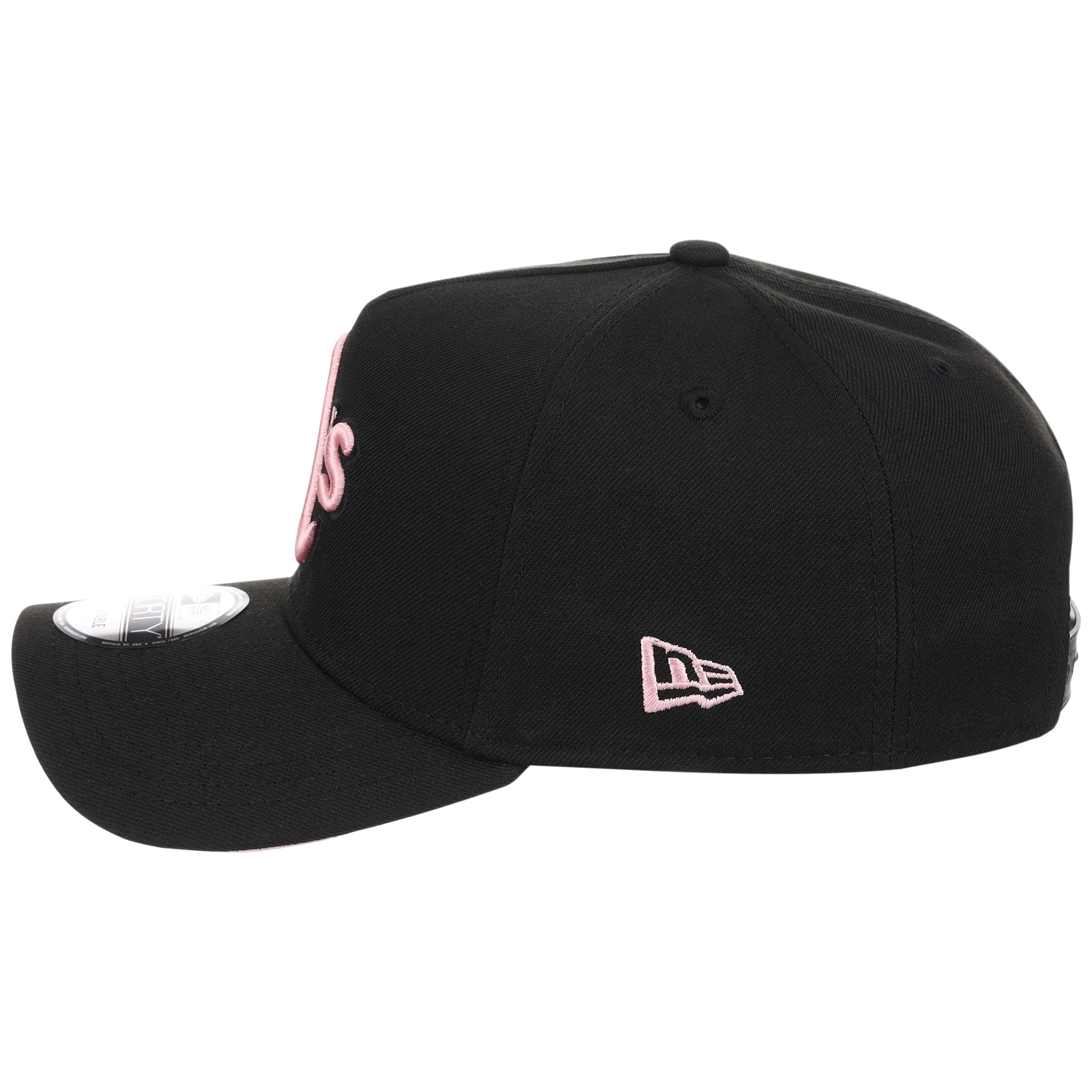 Oakland Athletics MLB Black x Pink FASHION CORE New Era 9FORTY A-Frame