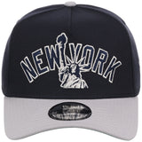 New York Yankees Liberty Wordmark New Era 9FORTY A-Frame