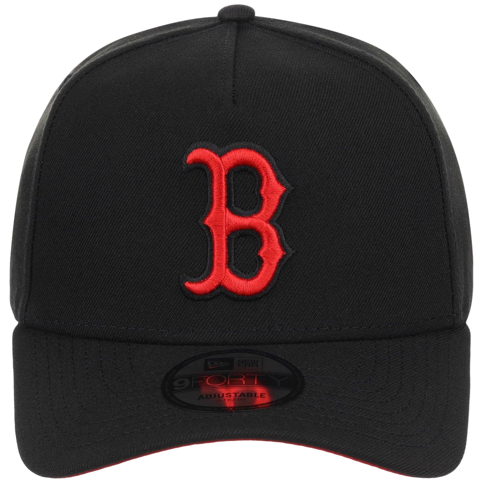 Boston Red Sox MLB Black x Red FASHION CORE New Era 9FORTY A-Frame