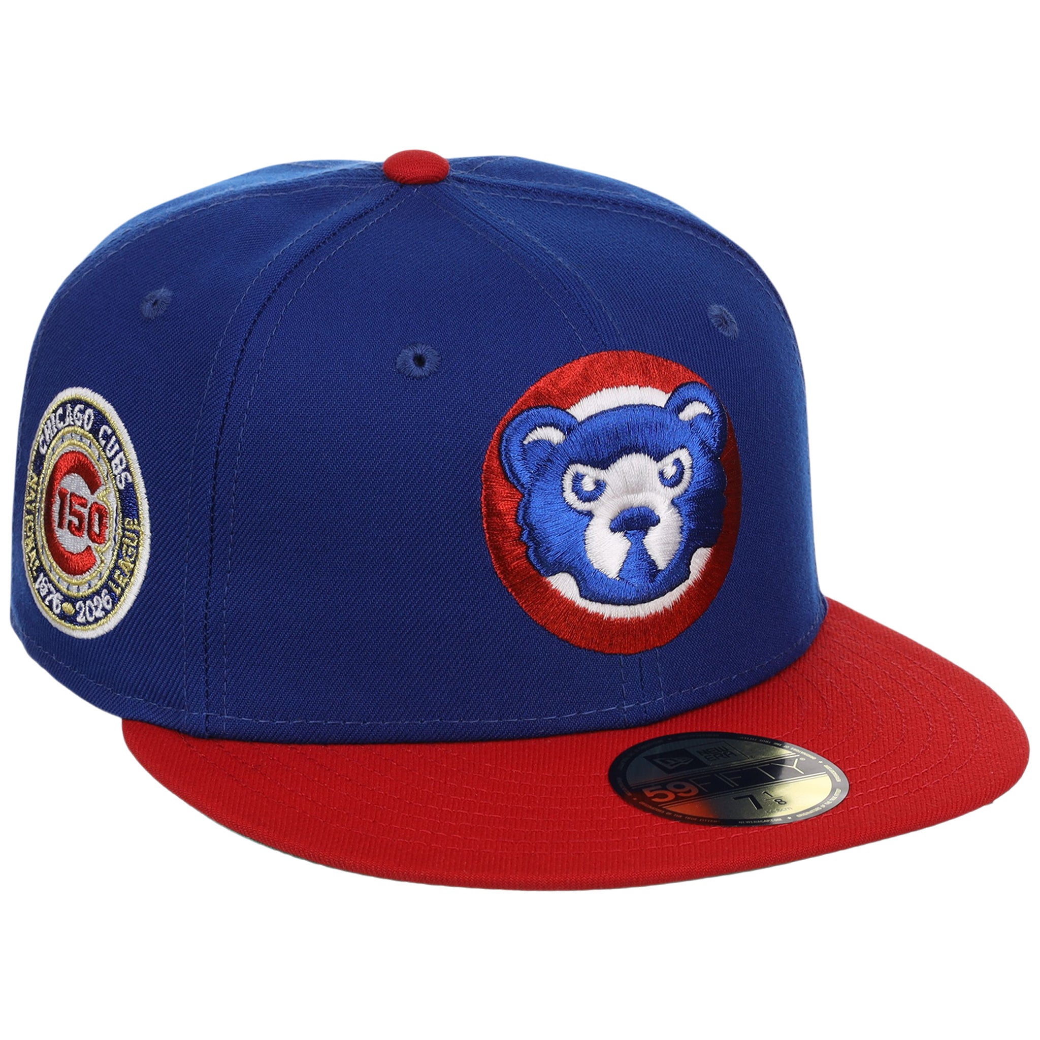 Chicago Cubs Northside Chicago Crown the City New Era 59FIFTY (Royal/Red)