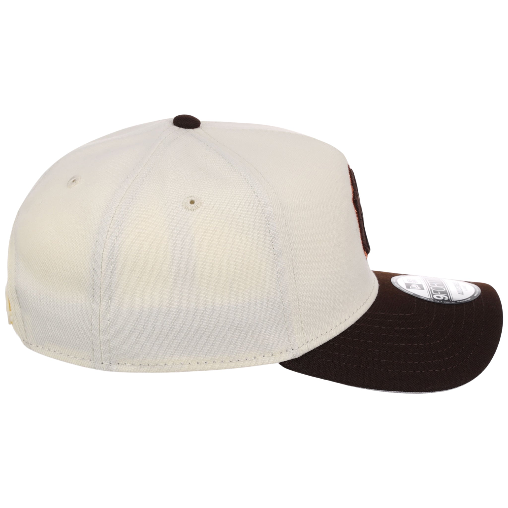 New York Yankees MLB Chrome x Burnt Wood FASHION CORE New Era 9FORTY A-Frame