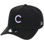 Chicago Cubs MLB Black x Lavender FASHION CORE New Era 9FORTY A-Frame