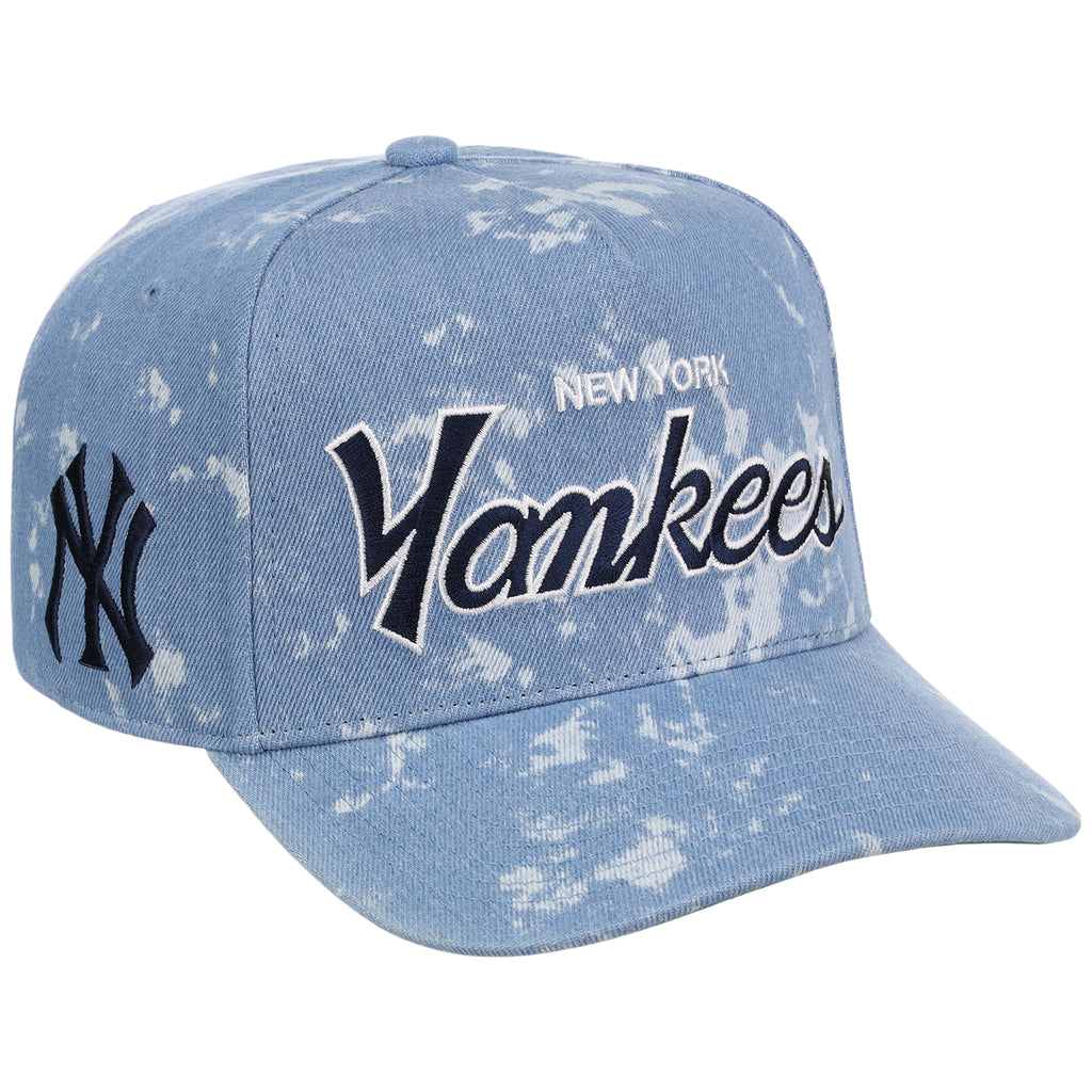 New York Yankees MLB Acid Wash Mitchell & Ness Pro Pinch