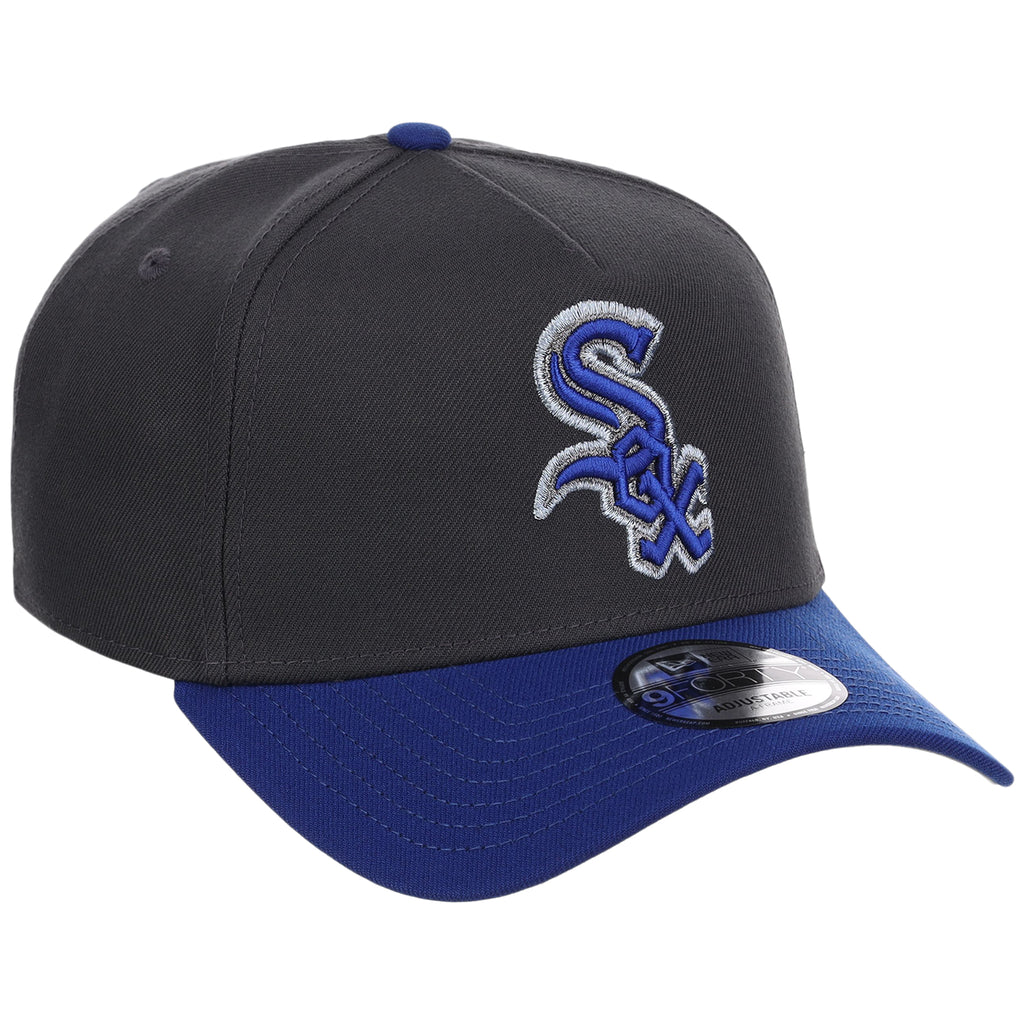 Chicago White Sox MLB Graphite x Royal FASHION CORE New Era 9FORTY A-Frame