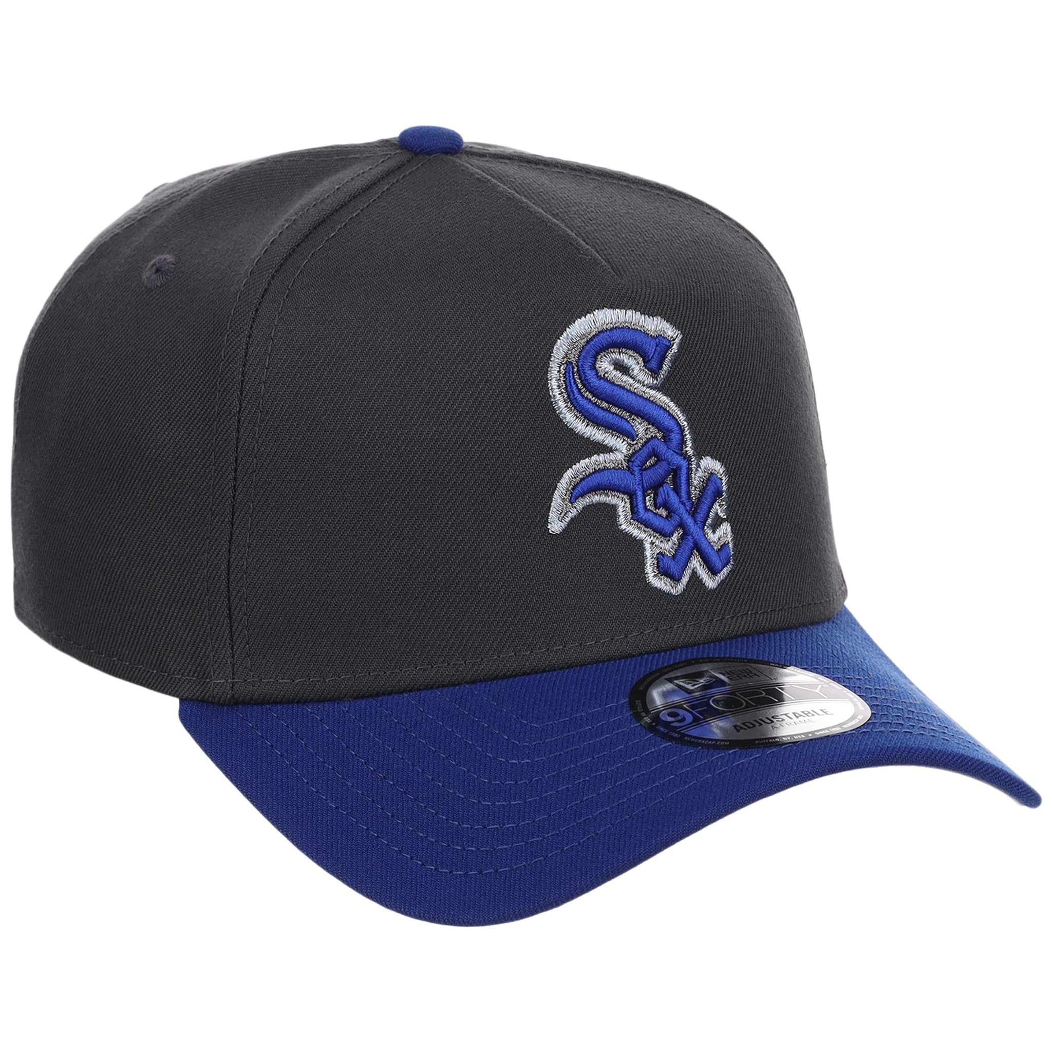 Chicago White Sox MLB Graphite x Royal FASHION CORE New Era 9FORTY A-Frame