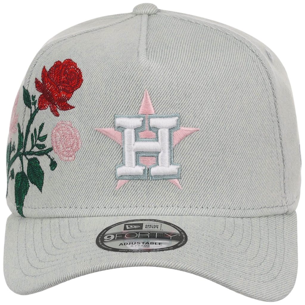 Houston Astros MLB Denim Flower New Era 9FORTY