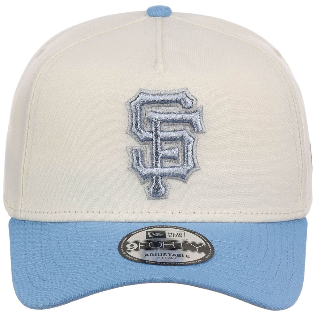 San Francisco Giants MLB Chrome x Sky FASHION CORE New Era 9FORTY A-Frame
