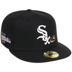 Chicago White Sox (Black/Black) Chicago Southside Crown the City New Era 59FIFTY