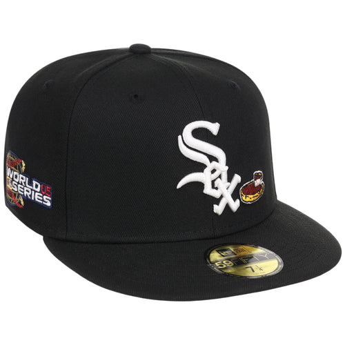Chicago White Sox (Black/Black) Chicago Southside Crown the City New Era 59FIFTY