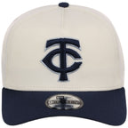 Minnesota Twins MLB Chrome x Navy FASHION CORE New Era 9FORTY A-Frame