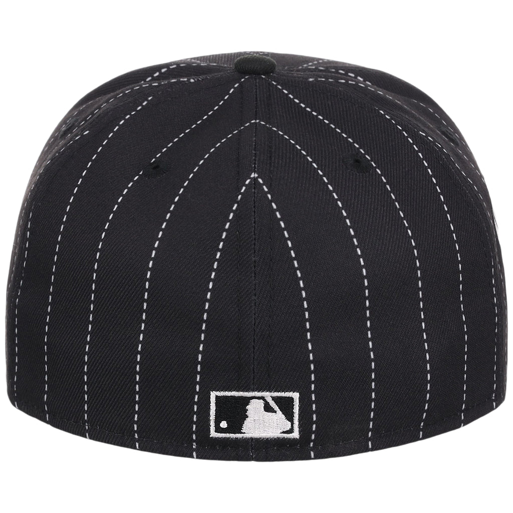 Chicago White Sox (Pinstripe/Black) Chicago Southside Crown the City New Era 59FIFTY