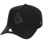 Baltimore Orioles MLB Black x Pewter FASHION CORE New Era 9FORTY A-Frame