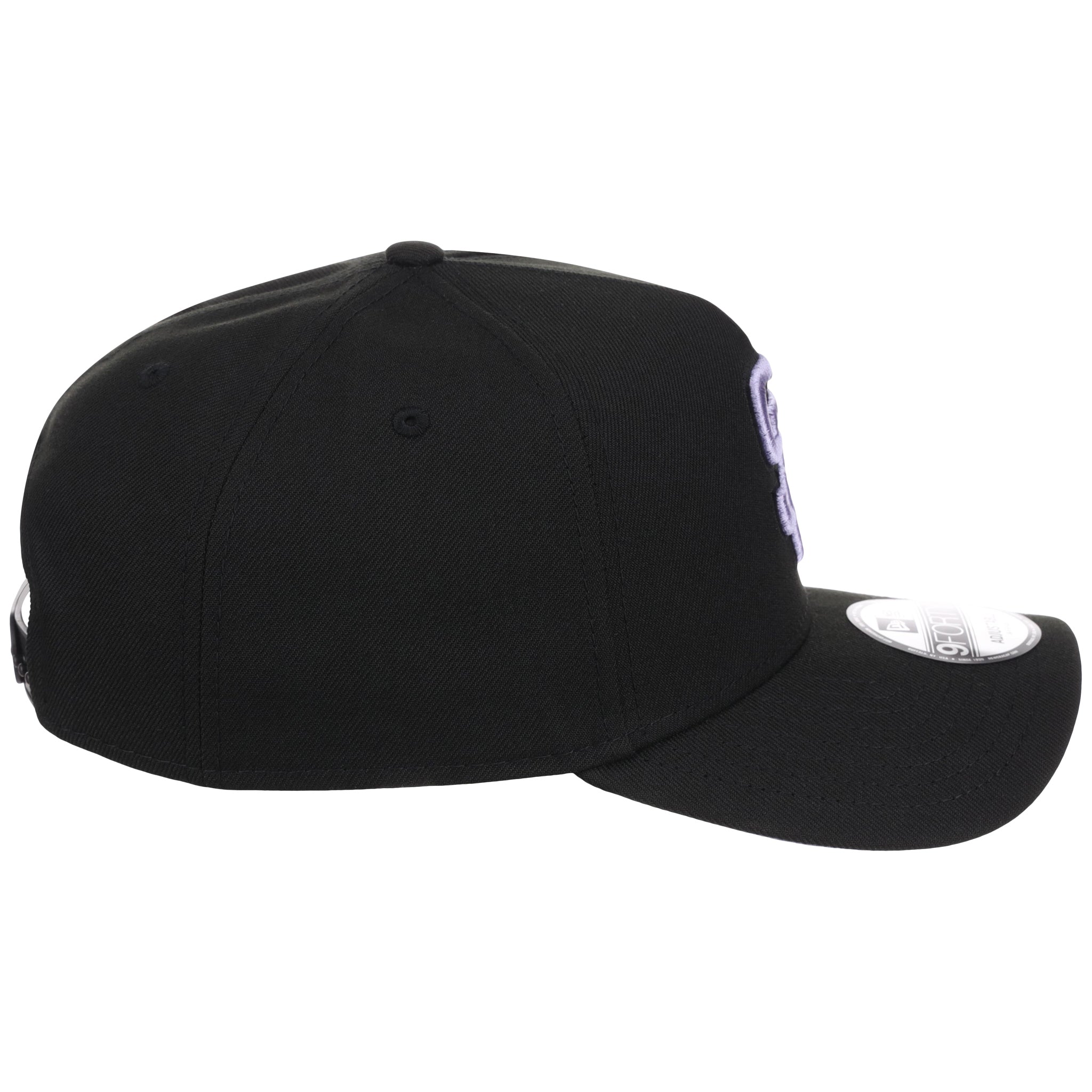 San Diego Padres MLB Black x Lavender FASHION CORE New Era 9FORTY A-Frame