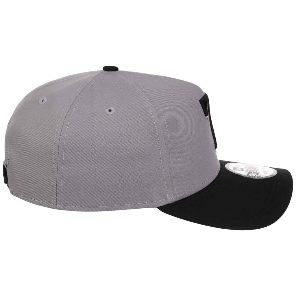 Texas Rangers MLB Gray x Black FASHION CORE New Era 9FORTY A-Frame