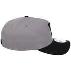 Texas Rangers MLB Gray x Black FASHION CORE New Era 9FORTY A-Frame