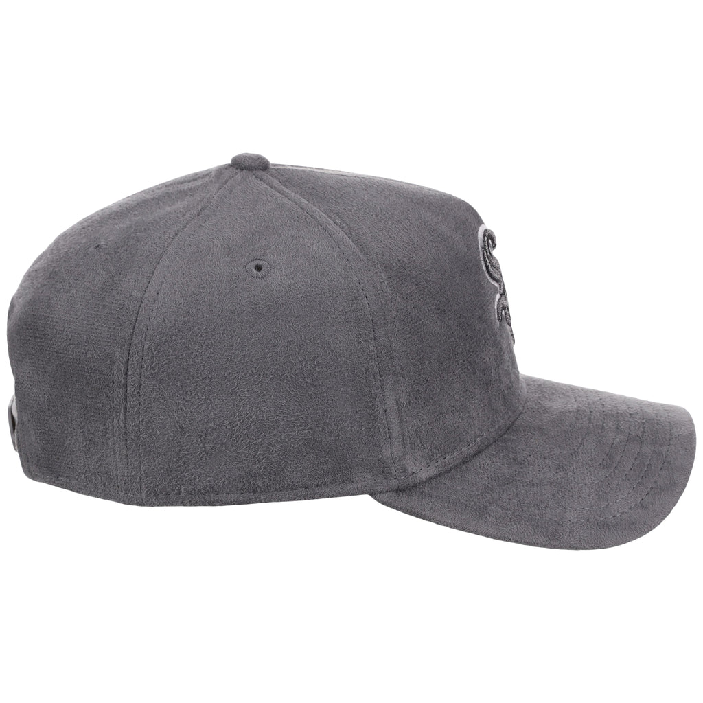 Chicago White Sox MLB Gray x Suede FASHION CORE New Era 9FORTY A-Frame