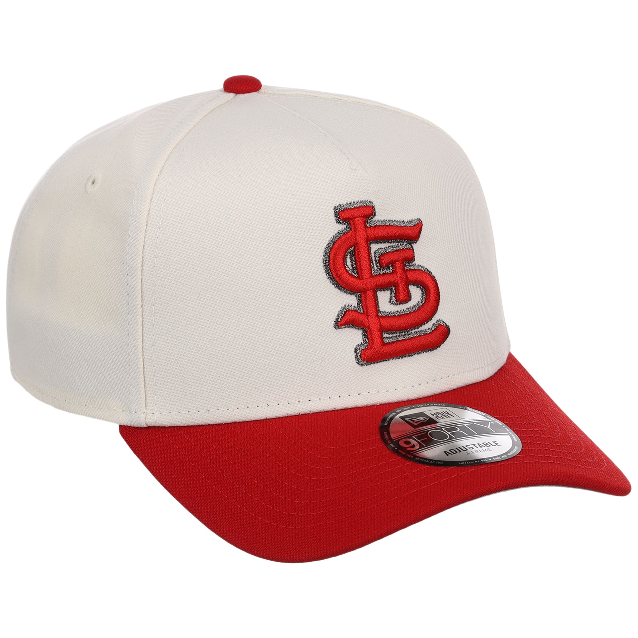 St. Louis Cardinals MLB Chrome x Red FASHION CORE New Era 9FORTY A-Frame