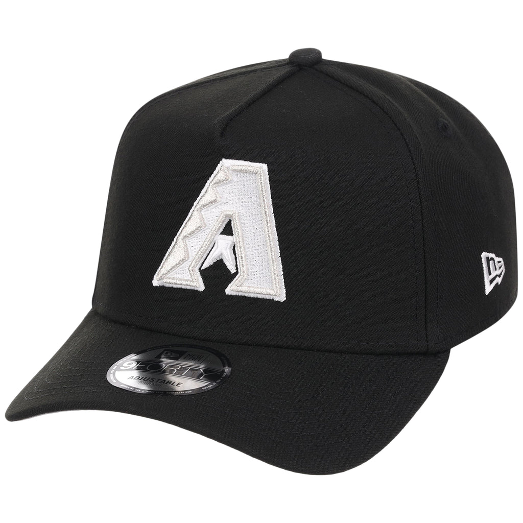Arizona Diamondbacks MLB Black x White FASHION CORE New Era 9FORTY A-Frame