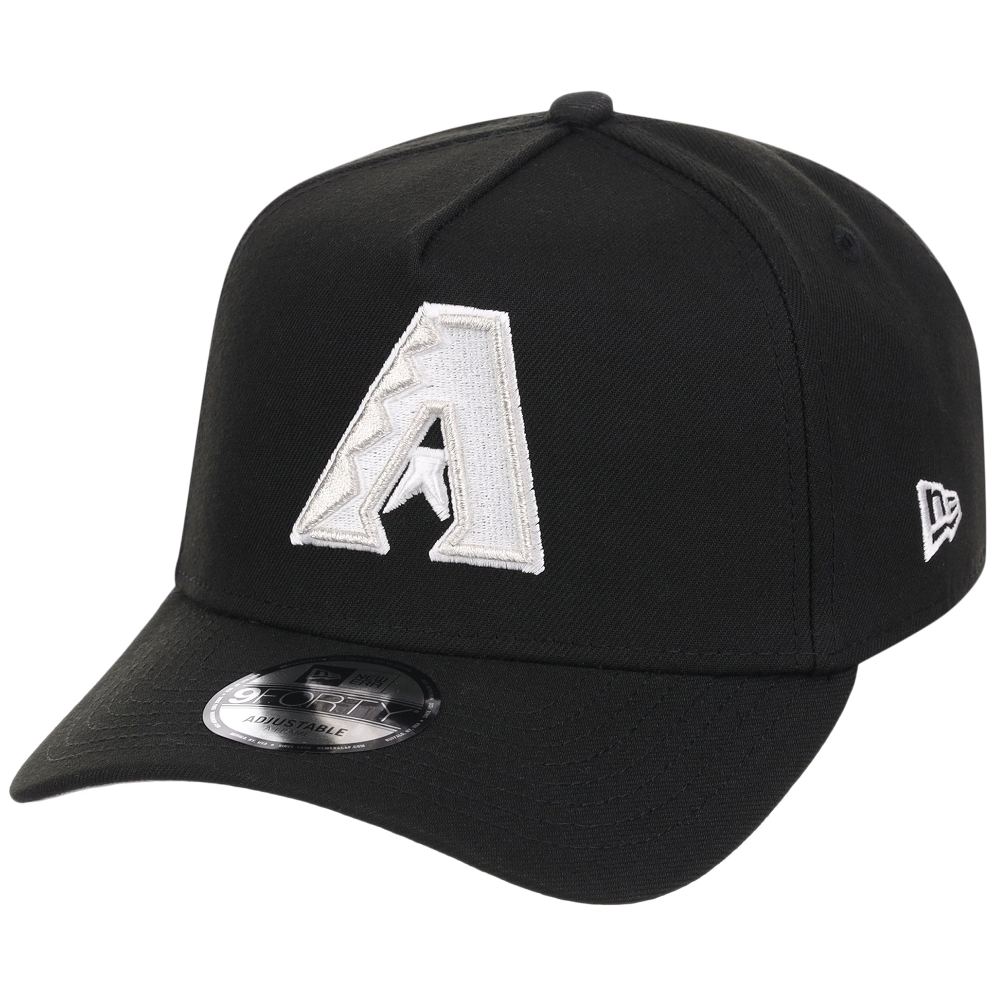 Arizona Diamondbacks MLB Black x White FASHION CORE New Era 9FORTY A-Frame