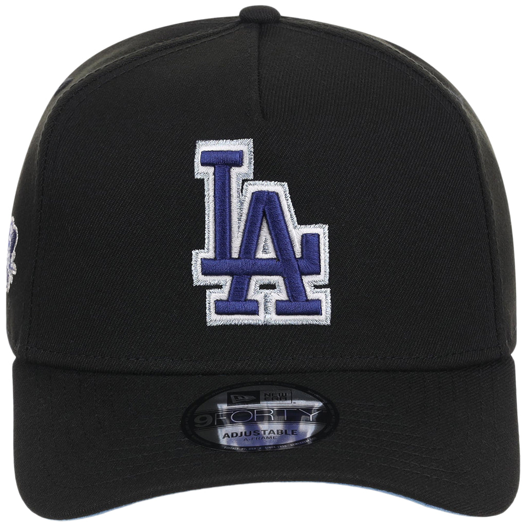 Los Angeles Dodgers Blue Heaven New Era 9FORTY A-Frame (Black/Black)