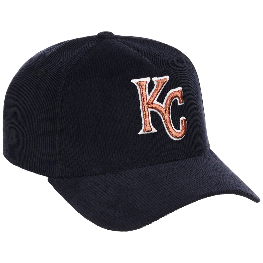 Kansas City Royals MLB Navy Cord FASHION CORE New Era 9FORTY A-Frame