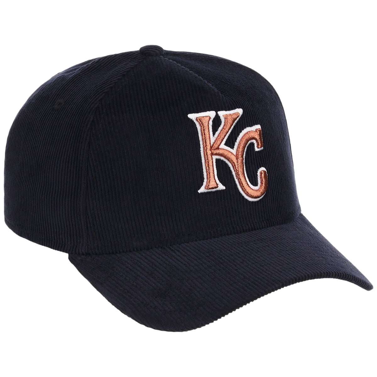 Kansas City Royals MLB Navy Cord FASHION CORE New Era 9FORTY A-Frame