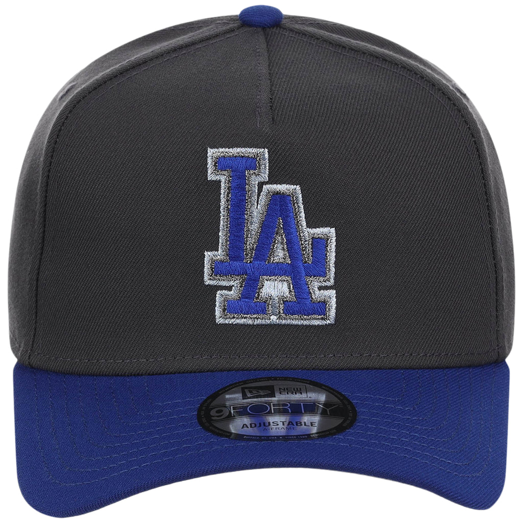 Los Angeles Dodgers MLB Graphite x Royal FASHION CORE New Era 9FORTY A-Frame