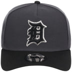 Detroit Tigers MLB Graphite x Black FASHION CORE New Era 9FORTY A-Frame