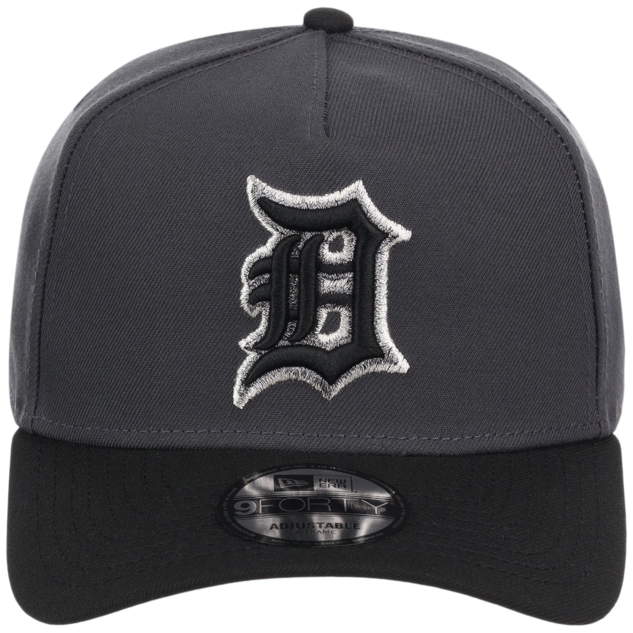 Detroit Tigers MLB Graphite x Black FASHION CORE New Era 9FORTY A-Frame