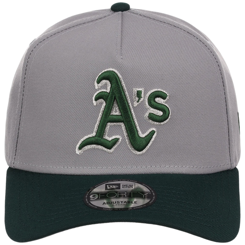 Oakland Athletics MLB Gray OTC FASHION CORE New Era 9FORTY A-Frame