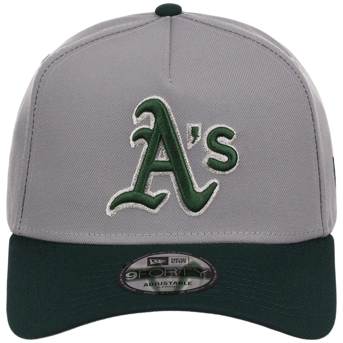 Oakland Athletics MLB Gray OTC FASHION CORE New Era 9FORTY A-Frame