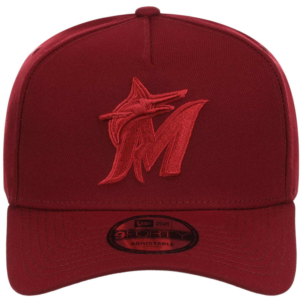Miami Marlins MLB Cardinal FASHION CORE New Era 9FORTY A-Frame