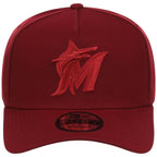 Miami Marlins MLB Cardinal FASHION CORE New Era 9FORTY A-Frame