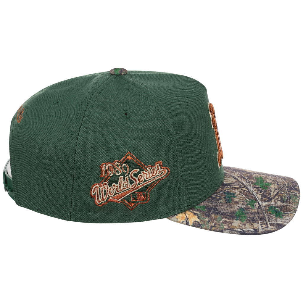 Oakland Athletics MLB Mitchell & Ness Copper Trees Pro Pinch